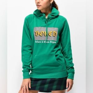 A-Lab Brealynna Bored Green Hoodie